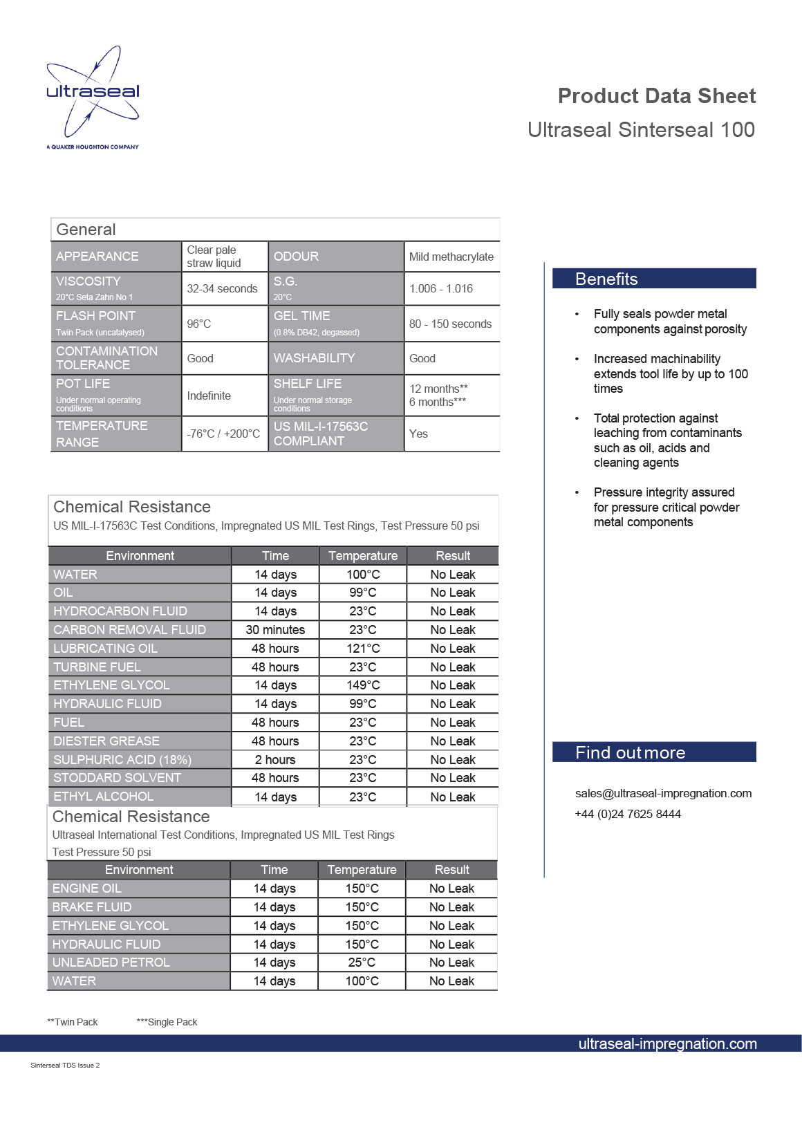 Sinterseal 数据表 - whitepaper cover