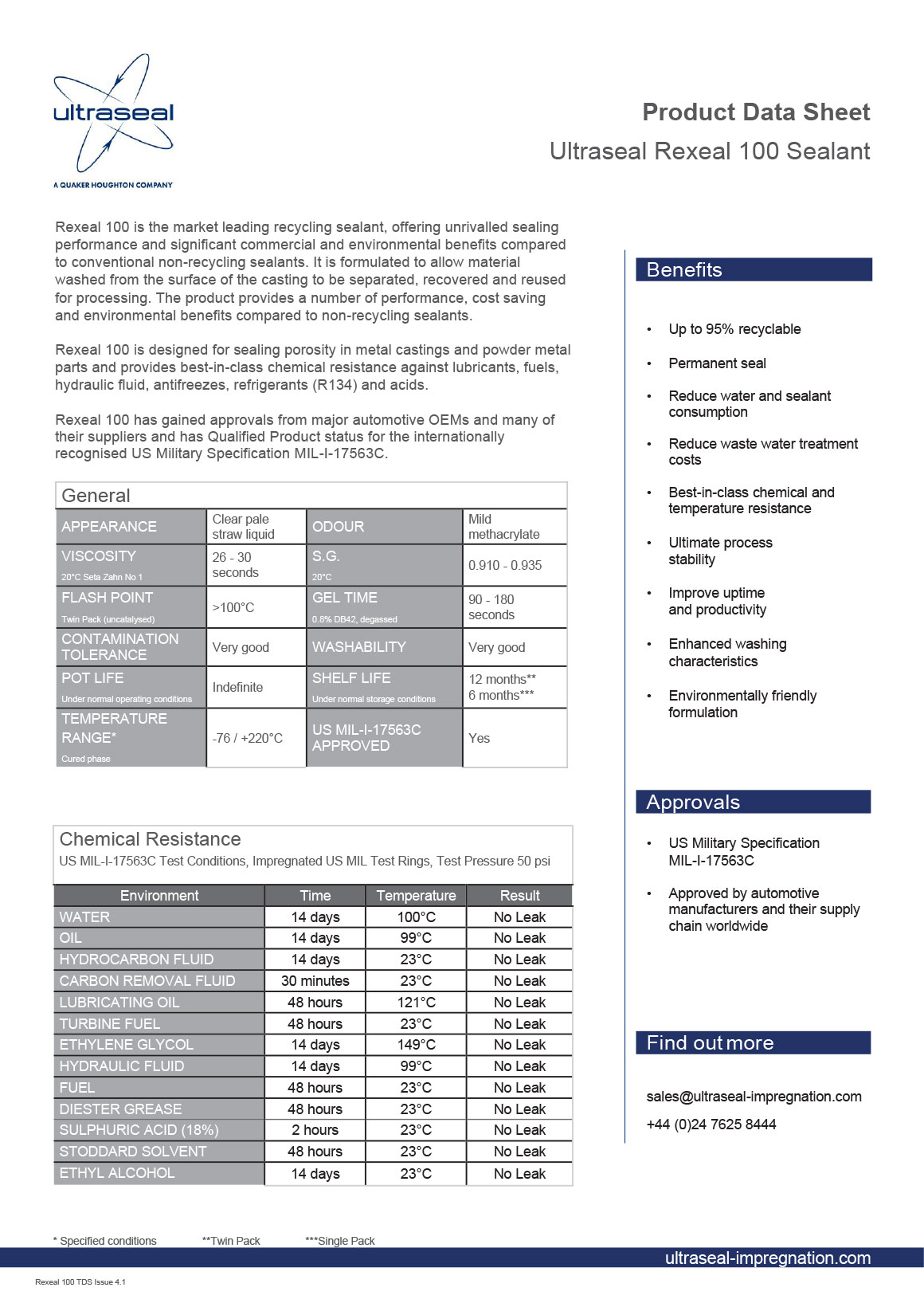 Datenblatt für Rexeal 100 - whitepaper cover